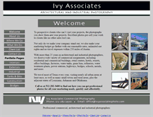 Tablet Screenshot of ivyassociatesphoto.com